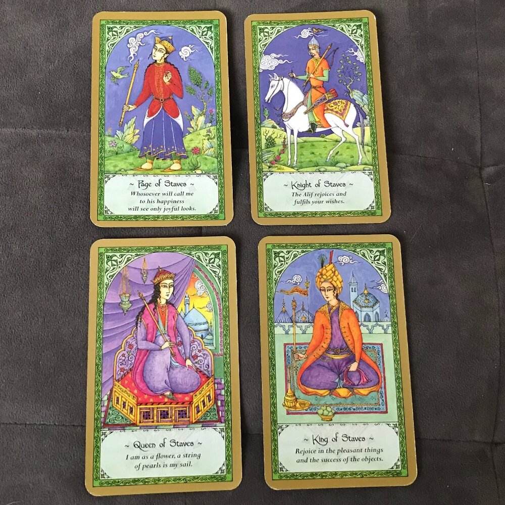 The Rumi Tarot RARE OOP Nigel Jackson - Picture 5 of 11